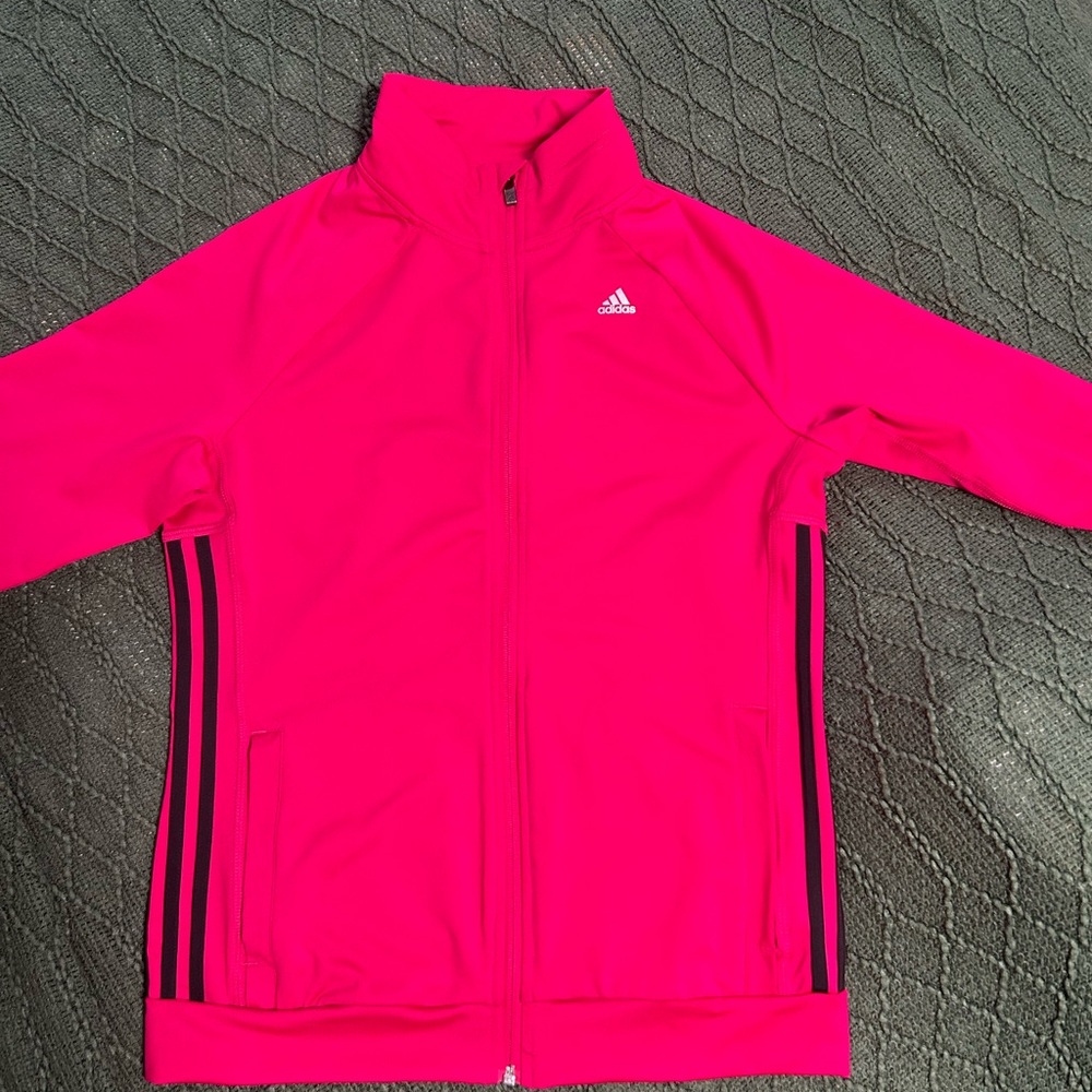 Adidas Climalite Hot Pink Jacket
